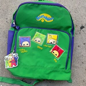 Vintage rare 90’s Teletubbies backpack